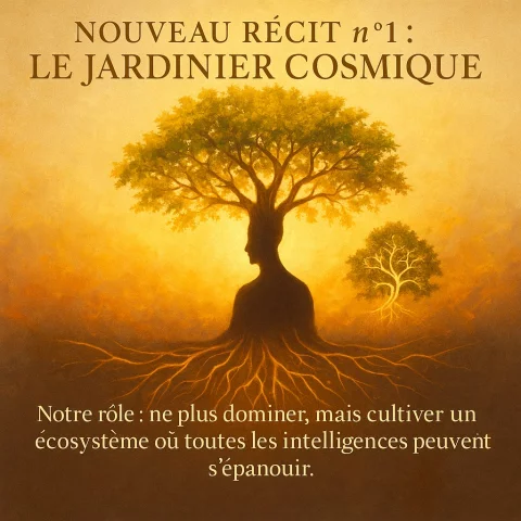 NOUVEAU RÉCIT n°1 : LE JARDINIER COSMIQUE NOUVEAU RÉCIT n°1 : LE JARDINIER COSMIQUE